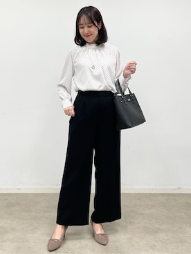 「Reflect（リフレクト）のアイテム（アクセサリー）」を使った、yukariさん（レディース・157cm）の冬コーディネート