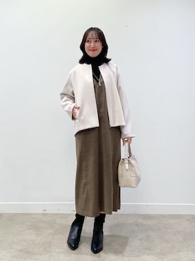 yukariさん（レディース・157cm）の冬コーディネート