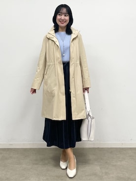 「Reflect（リフレクト）のアイテム（ジャケット/アウター）」を使った、yukariさん（レディース・157cm）の冬コーディネート