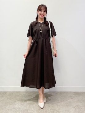 「Reflect（リフレクト）のアイテム（ワンピース/ドレス）」を使った、yukariさん（レディース・157cm）の夏コーディネート