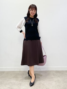 「Reflect（リフレクト）のアイテム（アクセサリー）」を使った、yukariさん（レディース・157cm）の夏コーディネート