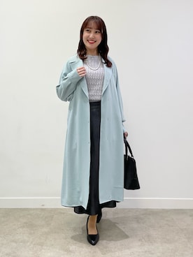 「Reflect（リフレクト）のアイテム（ジャケット/アウター）」を使った、yukariさん（レディース・157cm）の冬コーディネート