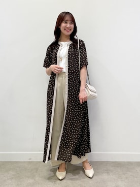 「Reflect（リフレクト）のアイテム（ワンピース/ドレス）」を使った、yukariさん（レディース・157cm）の夏コーディネート