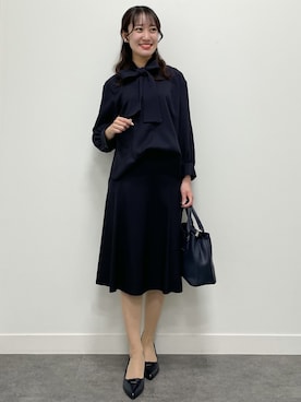 「Reflect（リフレクト）のアイテム（アクセサリー）」を使った、yukariさん（レディース・157cm）の冬コーディネート