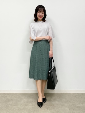 「Reflect（リフレクト）のアイテム（アクセサリー）」を使った、yukariさん（レディース・157cm）の春コーディネート