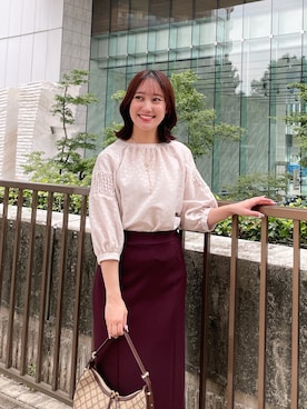 「Reflect（リフレクト）のアイテム（アクセサリー）」を使った、yukariさん（レディース・157cm）の夏コーディネート