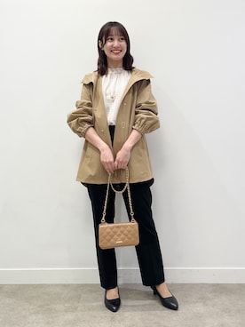 「Reflect（リフレクト）のアイテム（アクセサリー）」を使った、yukariさん（レディース・157cm）の秋コーディネート