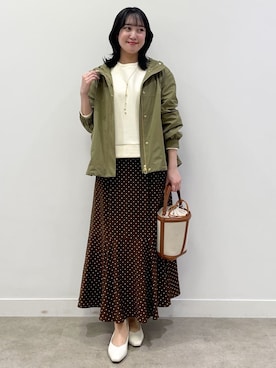 yukariさん（レディース・157cm）の春コーディネート