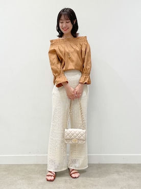 「Reflect（リフレクト）のアイテム（アクセサリー）」を使った、yukariさん（レディース・157cm）の夏コーディネート