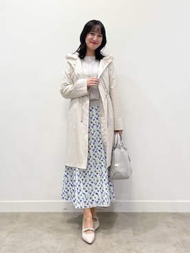 「Reflect（リフレクト）のアイテム（その他アウター）」を使った、yukariさん（レディース・157cm）の冬コーディネート