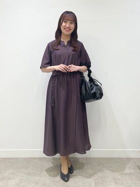 「Reflect（リフレクト）のアイテム（ワンピース/ドレス）」を使った、yukariさん（レディース・157cm）の夏コーディネート