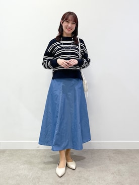 「Reflect（リフレクト）のアイテム（アクセサリー）」を使った、yukariさん（レディース・157cm）の冬コーディネート