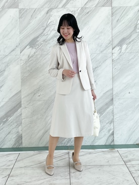 「Reflect（リフレクト）のアイテム（ジャケット/アウター）」を使った、yukariさん（レディース・157cm）の冬コーディネート