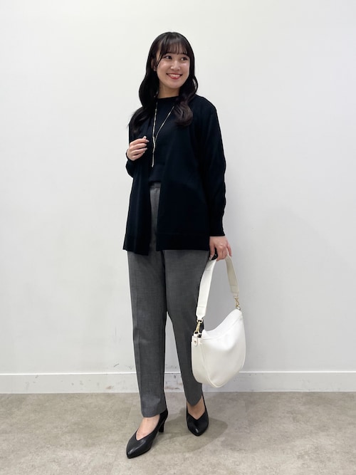 Reflect / リフレクト 【SALE／アンサンブル可能】きれいめベーシックニット SALE／アンサンブル可能】きれいめベーシックニット（ニット