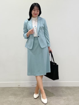 「Reflect（リフレクト）のアイテム（シューズ）」を使った、yukariさん（レディース・157cm）の春コーディネート