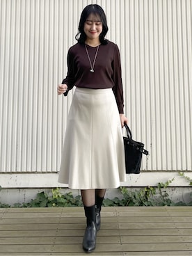 yukariさん(レディース・157cm)の冬コーディネート