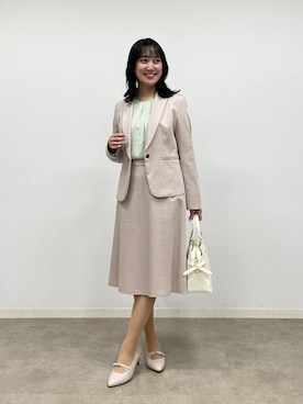 「Reflect（リフレクト）のアイテム（ジャケット/アウター）」を使った、yukariさん（レディース・157cm）の冬コーディネート