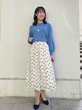 「Reflect（リフレクト）のアイテム（アクセサリー）」を使った、yukariさん（レディース・157cm）の冬コーディネート