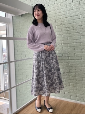 yukariさん（レディース・157cm）の春コーディネート