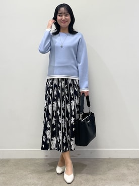 「Reflect（リフレクト）のアイテム」を使った、yukariさん（レディース・157cm）の春コーディネート