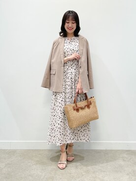 「Reflect（リフレクト）のアイテム（ジャケット/アウター）」を使った、yukariさん（レディース・157cm）の夏コーディネート