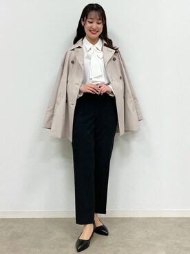 「Reflect（リフレクト）のアイテム（ジャケット/アウター）」を使った、yukariさん（レディース・157cm）の冬コーディネート