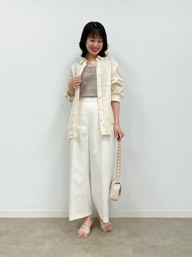 「Reflect（リフレクト）のアイテム（アクセサリー）」を使った、yukariさん（レディース・157cm）の春コーディネート
