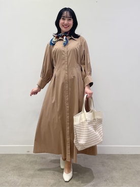 「Reflect（リフレクト）のアイテム（ワンピース/ドレス）」を使った、yukariさん（レディース・157cm）の春コーディネート