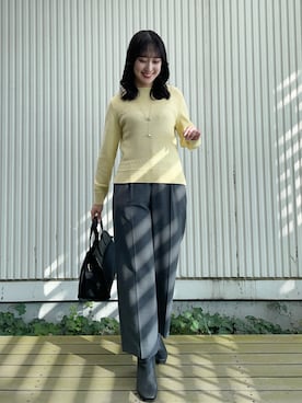 「Reflect（リフレクト）のアイテム（アクセサリー）」を使った、yukariさん（レディース・157cm）の冬コーディネート