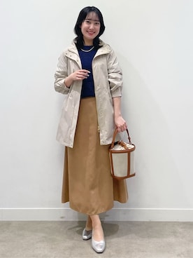 「Reflect（リフレクト）のアイテム（シューズ）」を使った、yukariさん（レディース・157cm）の春コーディネート