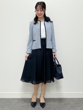 「Reflect（リフレクト）のアイテム（アクセサリー）」を使った、yukariさん（レディース・157cm）の冬コーディネート