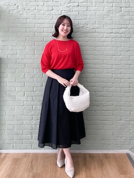 「Reflect（リフレクト）のアイテム（アクセサリー）」を使った、yukariさん（レディース・157cm）の夏コーディネート