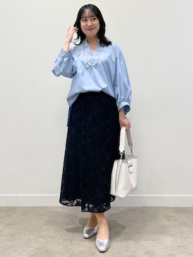 「Reflect（リフレクト）のアイテム」を使った、yukariさん（レディース・157cm）の春コーディネート