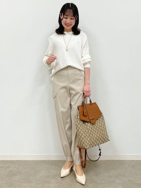 「Reflect（リフレクト）のアイテム（アクセサリー）」を使った、yukariさん（レディース・157cm）の冬コーディネート