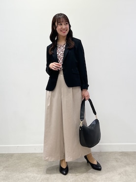 「Reflect（リフレクト）のアイテム（ジャケット/アウター）」を使った、yukariさん（レディース・157cm）の夏コーディネート
