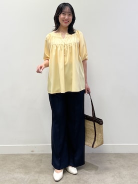 「Reflect（リフレクト）のアイテム（アクセサリー）」を使った、yukariさん（レディース・157cm）の春コーディネート