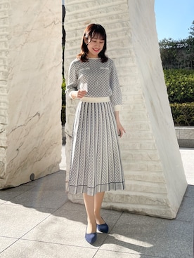 「Reflect（リフレクト）のアイテム（アクセサリー）」を使った、yukariさん（レディース・157cm）の冬コーディネート
