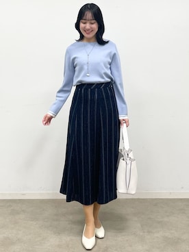 「Reflect（リフレクト）のアイテム（シューズ）」を使った、yukariさん（レディース・157cm）の冬コーディネート