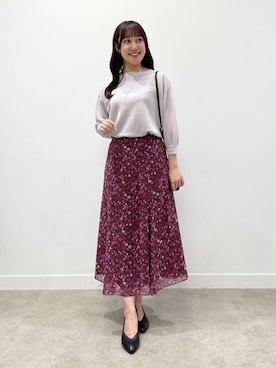 「Reflect（リフレクト）のアイテム（アクセサリー）」を使った、yukariさん（レディース・157cm）の夏コーディネート