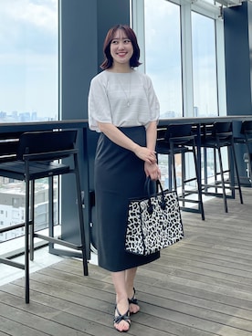 「Reflect（リフレクト）のアイテム（アクセサリー）」を使った、yukariさん（レディース・157cm）の夏コーディネート