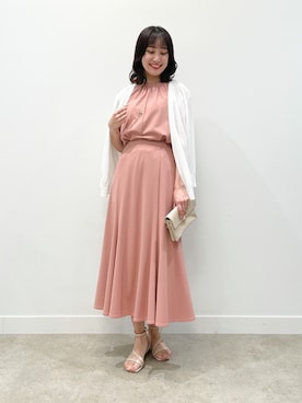 「Reflect（リフレクト）のアイテム（アクセサリー）」を使った、yukariさん（レディース・157cm）の夏コーディネート