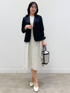 「Reflect（リフレクト）の【Vice Versa】エレファントチャーム（チャーム、シルバー系）」を使った、yukariさん（レディース・157cm）の春コーディネート