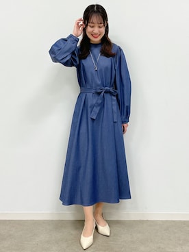 「Reflect（リフレクト）のアイテム（アクセサリー）」を使った、yukariさん（レディース・157cm）の冬コーディネート
