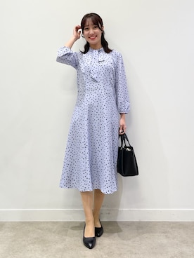 「Reflect（リフレクト）のアイテム（ノーカラージャケット）」を使った、yukariさん（レディース・157cm）の秋コーディネート