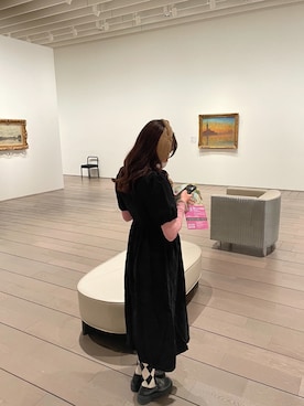 「韓国コーデ」｜「アイテム（その他トップス）」を使った、Lisaさん（レディース・160cm）の秋コーディネート