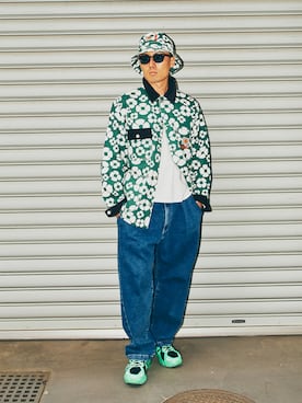 「MARNI（マルニ）のアイテム（ジャケット/アウター）」を使った、かねりんさん（メンズ・176cm）の春コーディネート