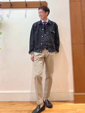 「ダウン」｜Tatsuo.YMさん（メンズ・182cm）の秋コーディネート