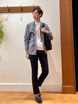 Tatsuo.YMさん（メンズ・182cm）の秋コーディネート