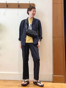 Tatsuo.YMさん（メンズ・182cm）の春コーディネート