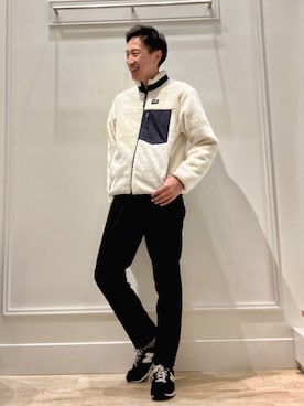 「TAION」｜「アイテム（ブルゾン）」を使った、Tatsuo.YMさん（メンズ・182cm）の秋コーディネート